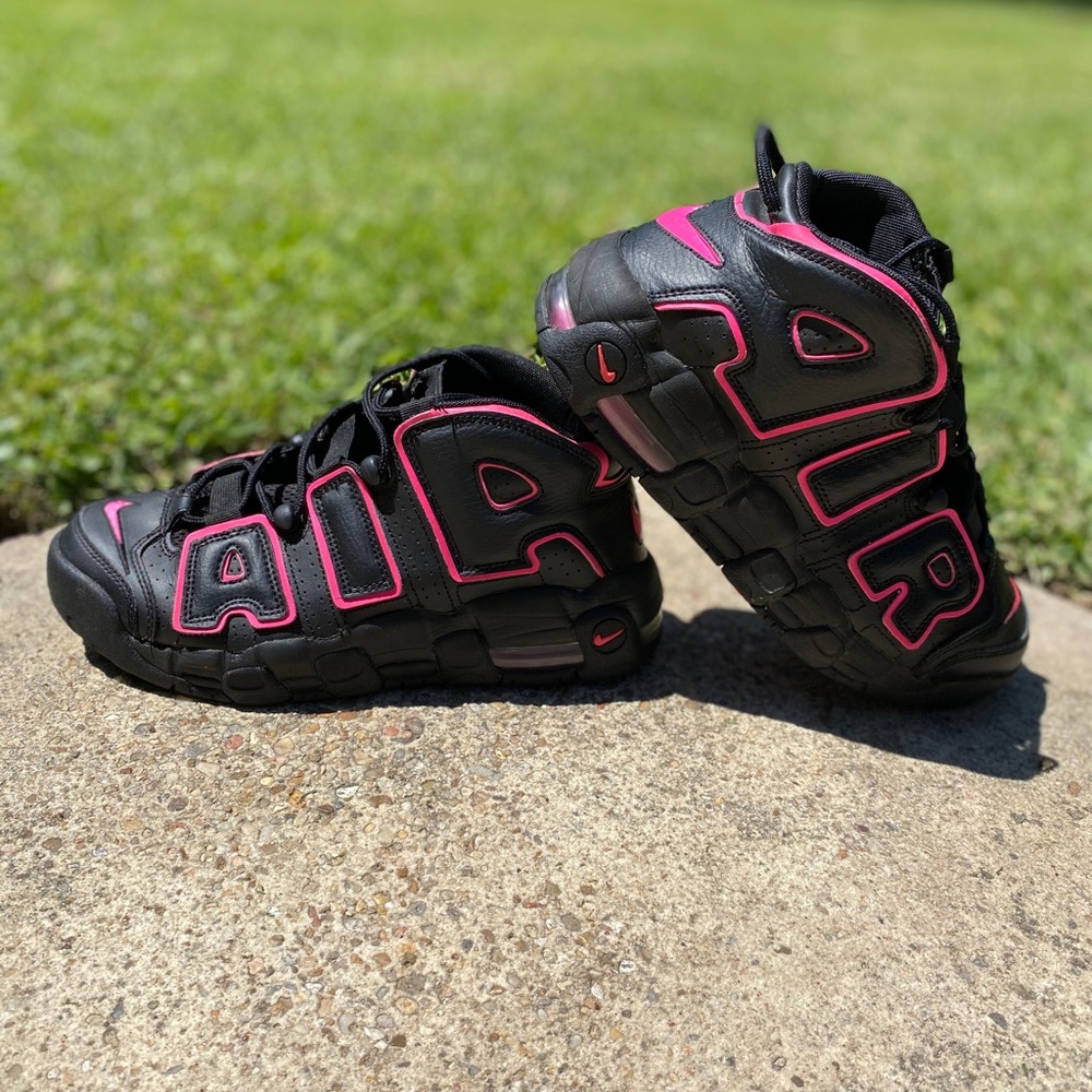 Nike Air More Uptempo Black Pink Blast
